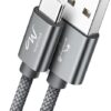 Wayona USB Type C Fast Charging Cable Charger Cord 3A QC 3.0 Data Cable Compatible with Samsung Galaxy S24 S24 Ultra S23 S22 S20 S21 FE M14 A14 5G M51, Android Auto, Carplay for iPhone15 (1M, Grey)